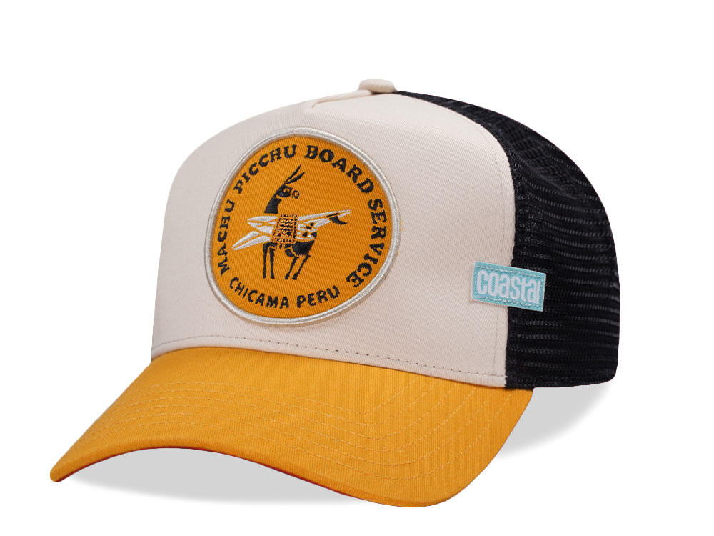 Djinns Machu Piccu Board Service Sand Black Trucker Snapback Cap