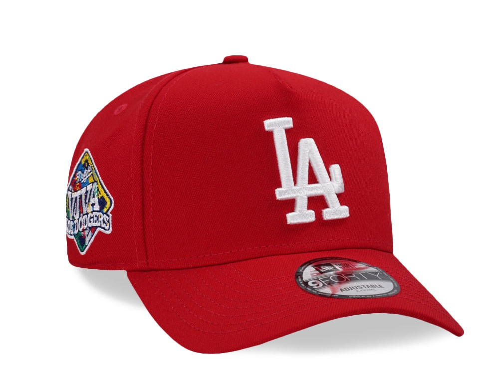 New Era Los Angeles Dodgers Red Viva Edition 9Forty A Frame Snapback Cap