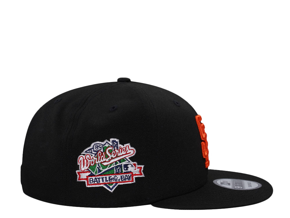 New Era San Francisco Giants 1989 World Series Black Edition 9Fifty Snapback Cap