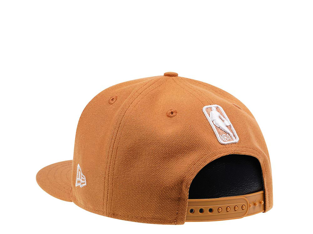 New Era Denver Nuggets Panama Tan Prime Edition 9Fifty Snapback Cap