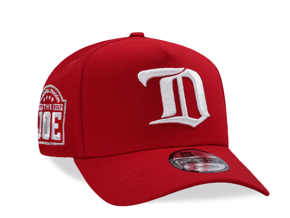 New Era Detroit Red Wings Farewell Season Scarlet Prime Edition 9Forty A Frame Snapback Cap