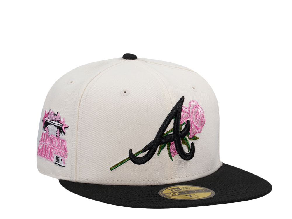 New Era Atlanta Braves All Star Game 2000 Chrome Rose Two Tone Edition 59Fifty Fitted Cap