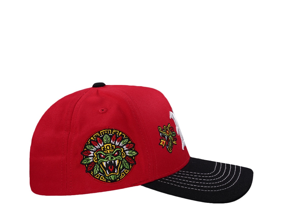 Parallel Union Mexico Dragon Red Two Tone Edition Snapback Cap
