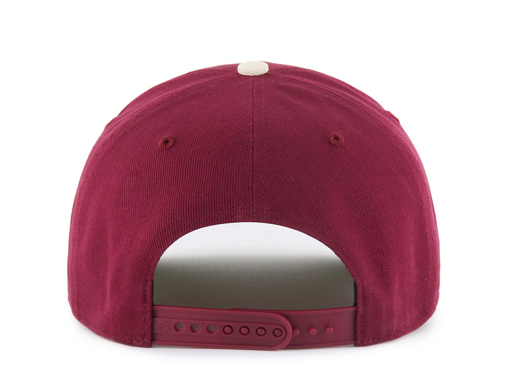 47 Brand Philadelphia Phillies Cooperstown Golden Age Cardinal Red Hitch Snapback Cap