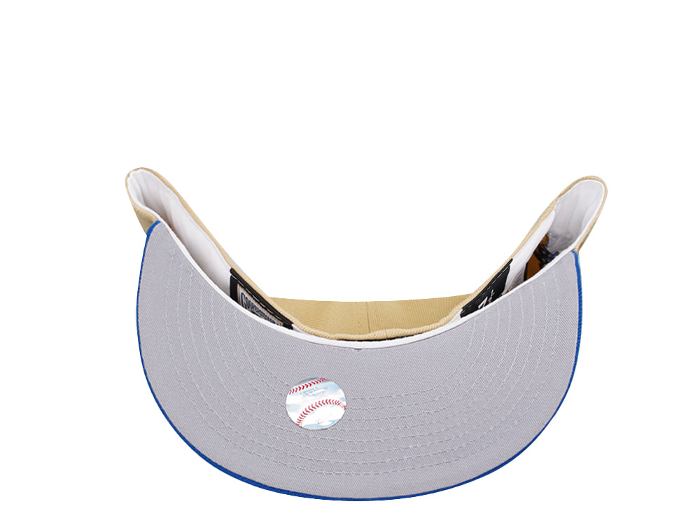 New Era Milwaukee Brewers All Star Game 2002 Vegas Gold Two Tone Edition 59Fifty Fitted Cap