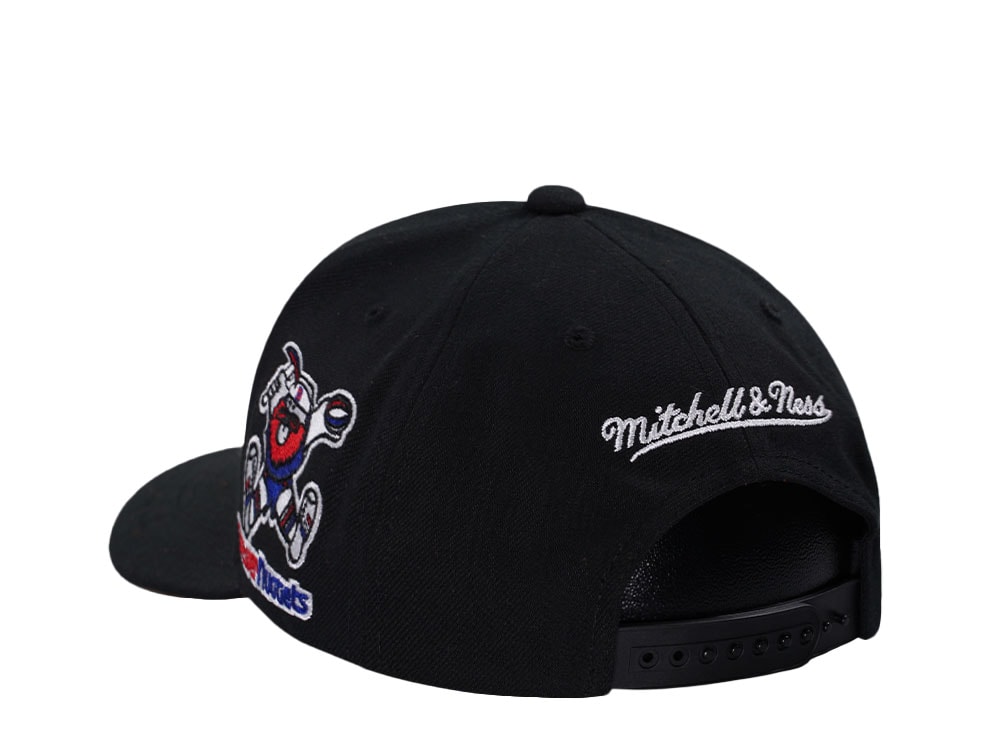 Mitchell & Ness Denver Nuggets Hardwood Classic Pro Crown Fit Black Snapback Cap