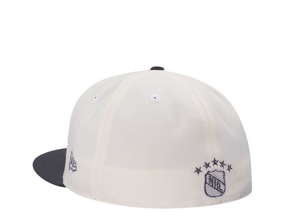 New Era Hartford Whalers 10th Anniversary Chrome Two Tone Edition 59Fifty Fitted Cap