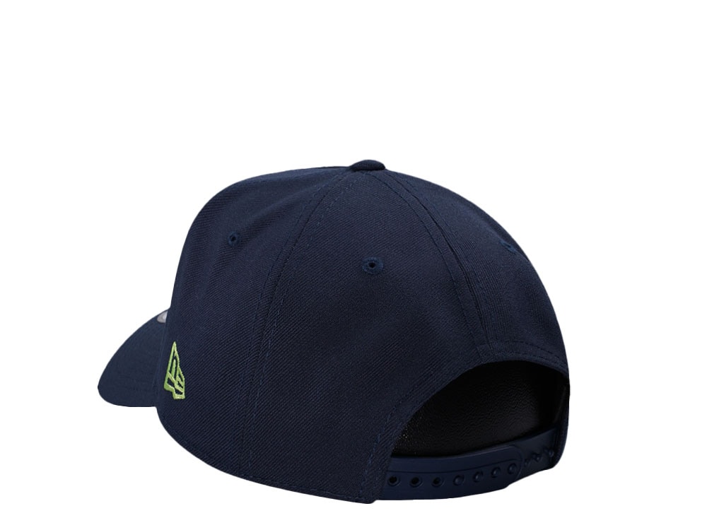 New Era Seattle Seahawks 40 Seasons Navy 9Forty A Frame Snapback Cap