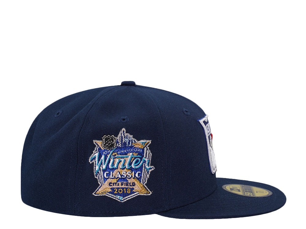 New Era New York Rangers Winter Classic 2018 Oceanside Blue Edition 59Fifty Fitted Cap