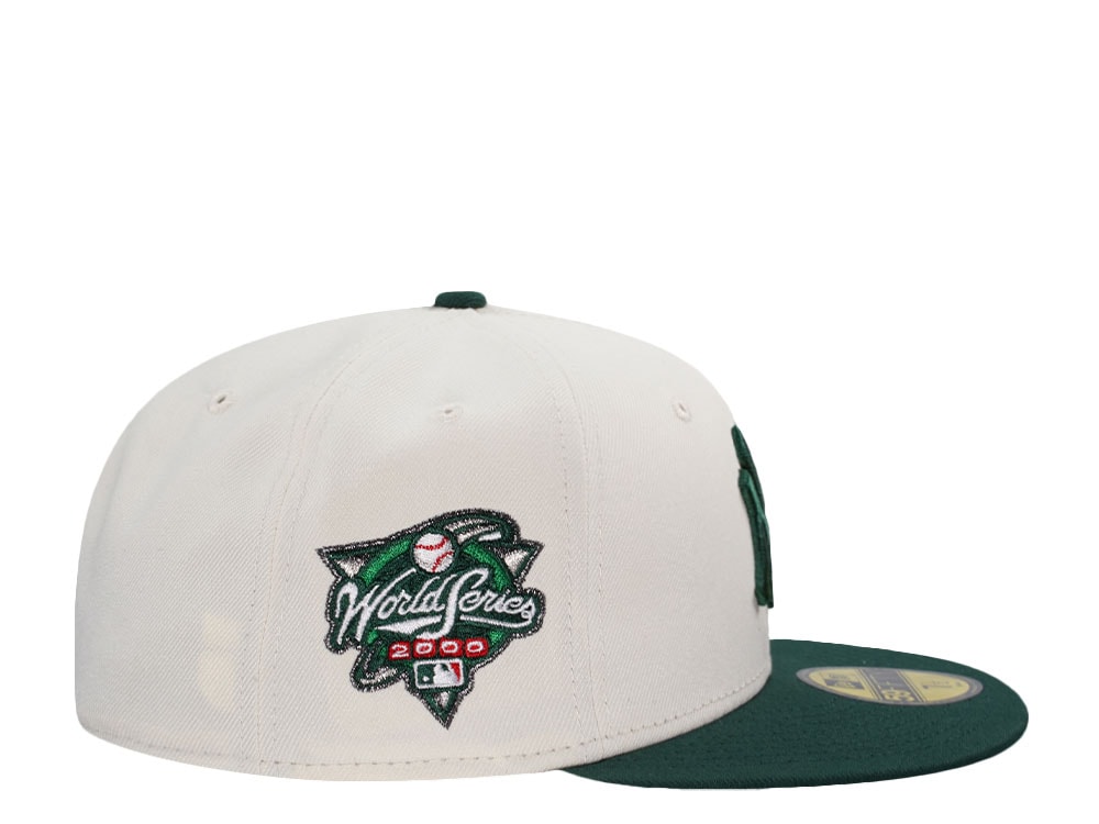 New Era New York Yankees World Series 2000 Chrome Two Tone Edition 59Fifty Fitted Cap