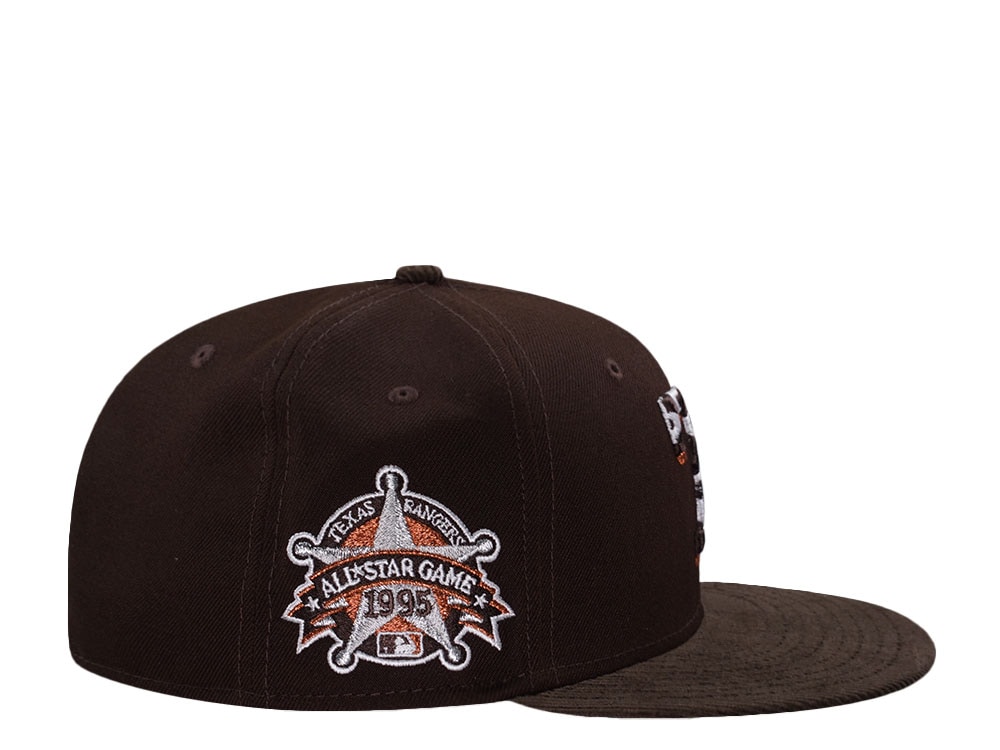 New Era Texas Rangers All Star Game 1995 Cow Cord Two Tone Edition 59Fifty Fitted Cap