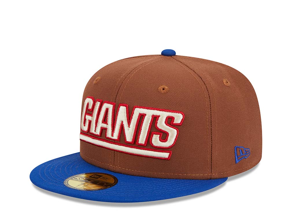 New Era New York Giants 75th Anniversary Harvest Two Tone Edition 59Fifty Fitted Cap