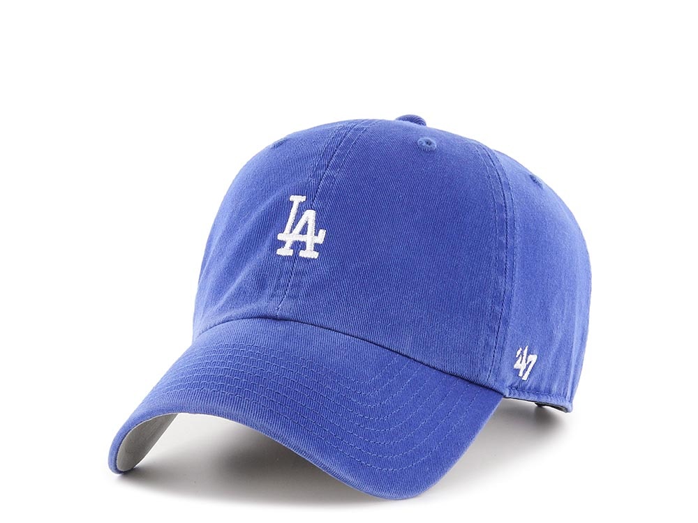 47Brand Los Angeles Dodgers Royal Clean up Strapback Cap