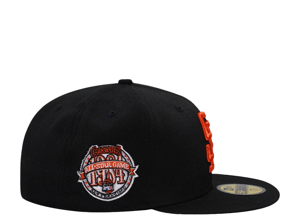 New Era San Francisco Giants All Star Game 1984 Black Wool Edition 59Fifty Fitted Cap
