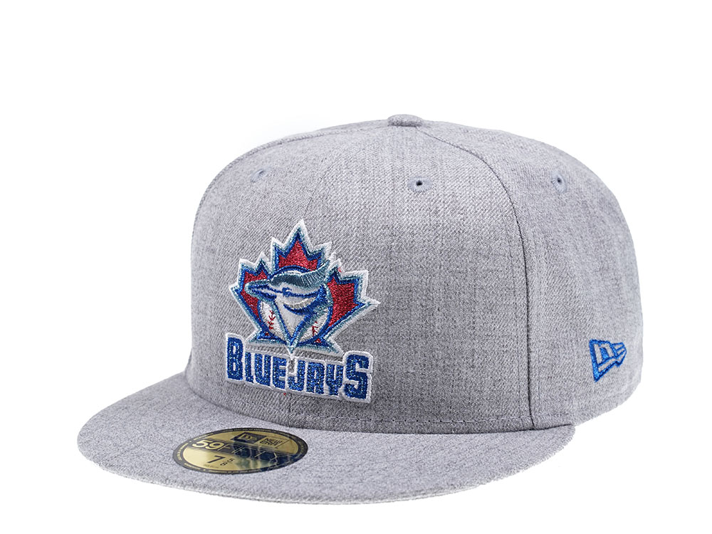 New Era Toronto Blue Jays Heather Gray Edition 59Fifty Fitted Cap