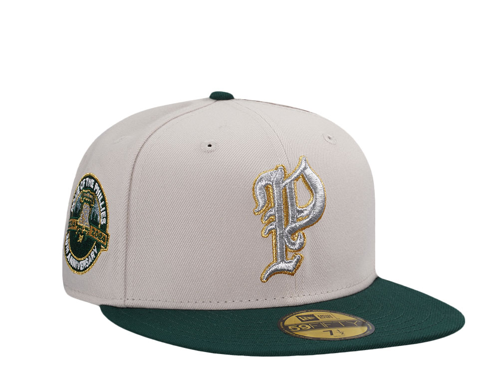 New Era Philadelphia Phillies 20th Anniversary Stone Two Tone Edition 59Fifty Fitted Cap