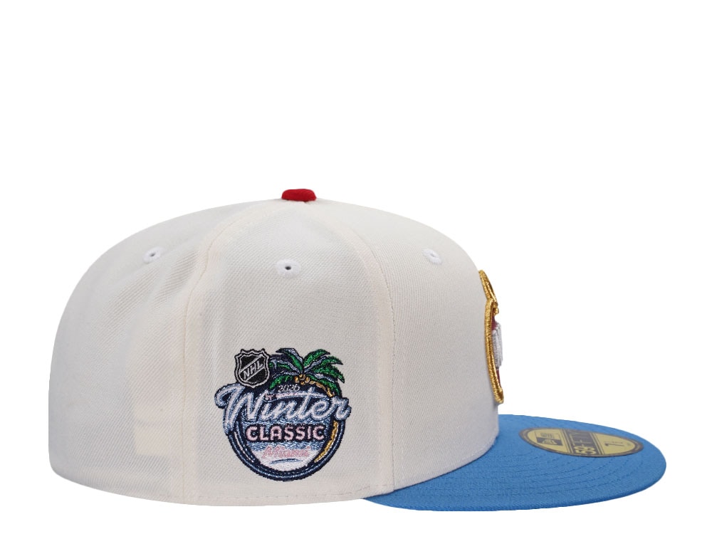 New Era New York Rangers Winter Classic 2026 Chrome Two Tone Edition 59Fifty Fitted Cap