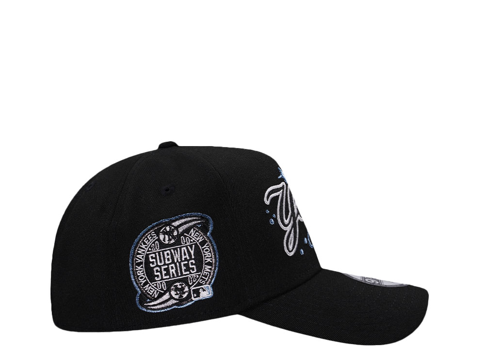 New Era New York Yankees Subway Series 2000 Space Script Black Prime Edition 9Forty A Frame Snapback Cap