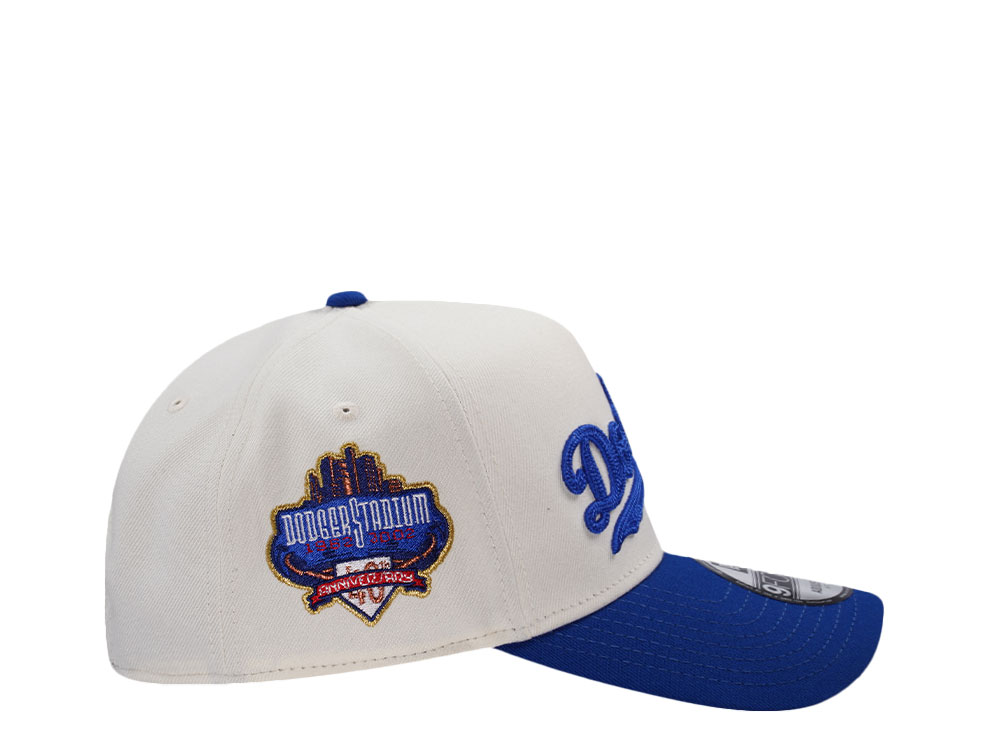New Era Los Angeles Dodgers 40th Anniversary Dodgers Stadium Chrome Two Tone Edition 9Forty A Frame Snapback Cap