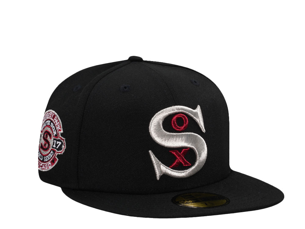 New Era Chicago White Sox Comiskey Park Metallic Prime Edition 59Fifty Fitted Cap
