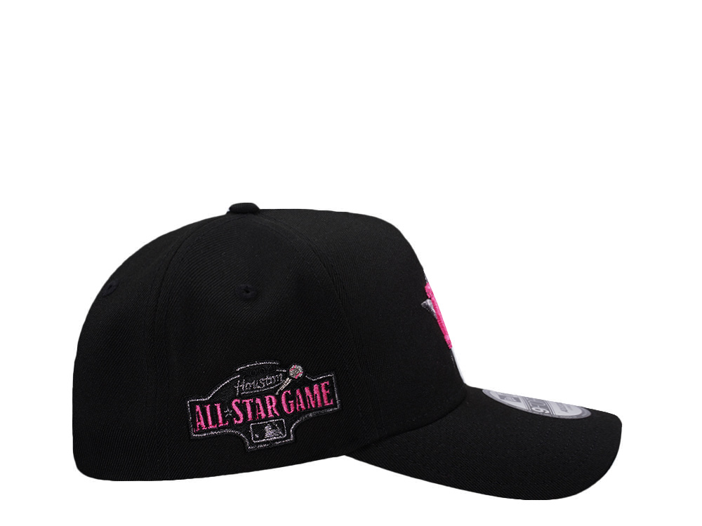 New Era Houston Astros All Star Game 2004 Pink Glow Black Prime Edition 9Forty A Frame Snapback Cap