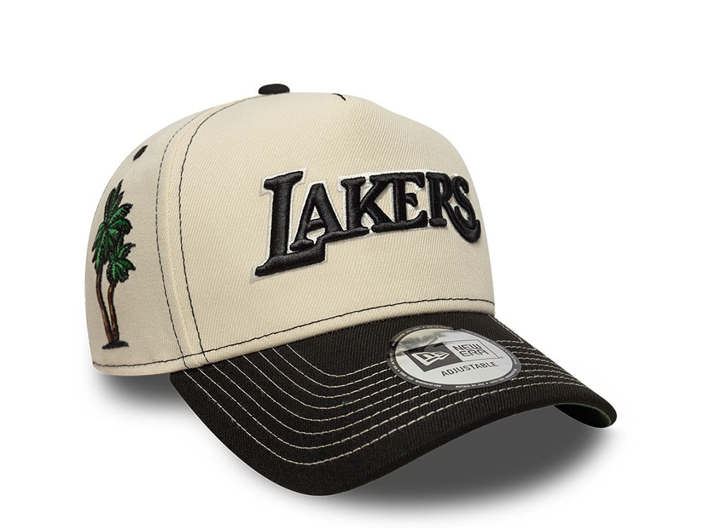 New Era Los Angeles Lakers City Icon Two Tone 9Forty E Frame Snapback Cap