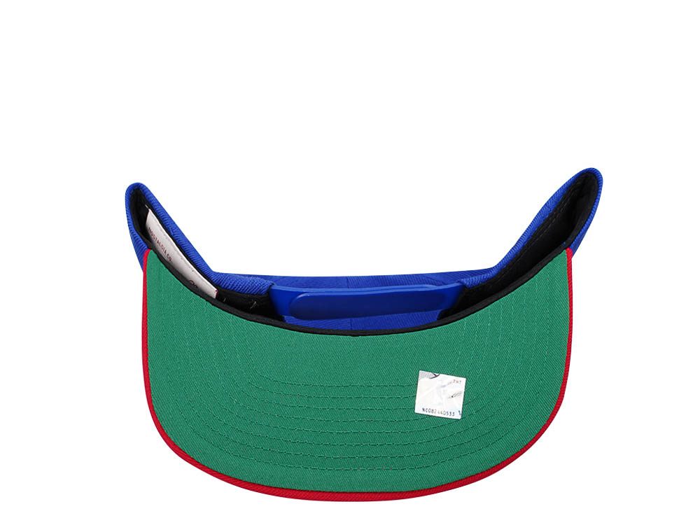 Mitchell & Ness Washington Wizards Team Two Tone 2.0 Blue Snapback Cap