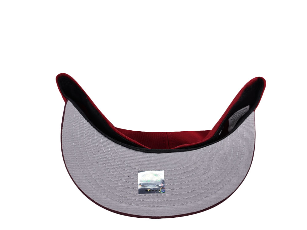 New Era Great Lakes Loons Pepinillos Picantes Red Two Tone Edition 59Fifty Fitted Cap