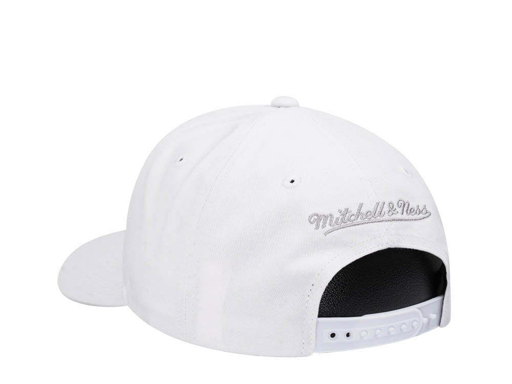 Mitchell & Ness Brooklyn Nets All in Pro White Snapback Cap