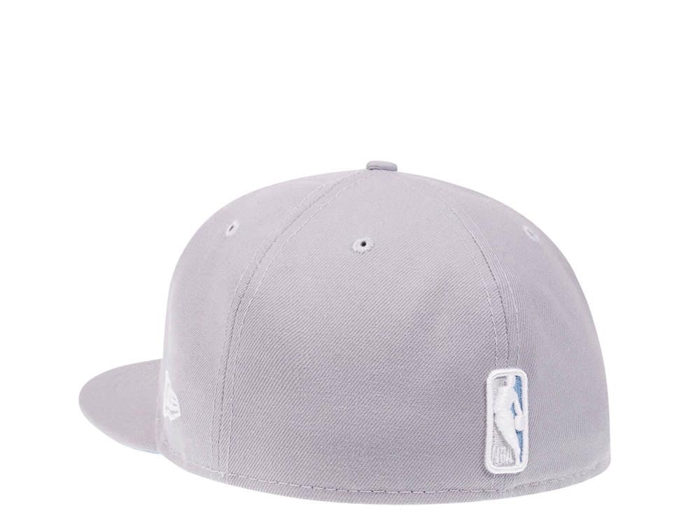 New Era NBA Logo Gray Edition 59Fifty Fitted Cap