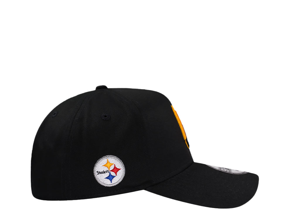 New Era Pittsburgh Steelers City Originals Black 9Forty A Frame Snapback Cap
