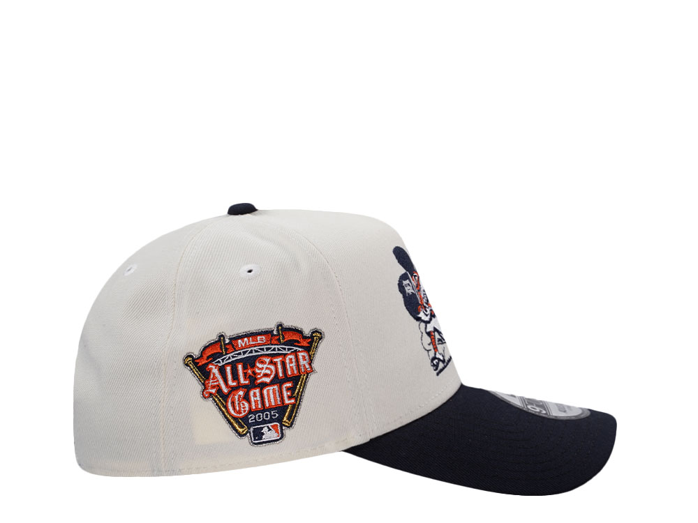 New Era Detroit Tigers All Star Game 2005 Chrome Two Tone Edition 9Forty A Frame Snapback Cap