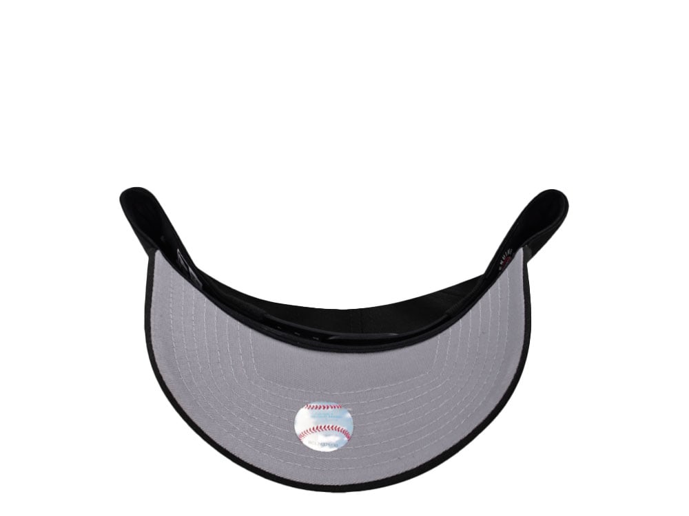 New Era New York Yankees Black 9Forty A Frame Snapback Cap