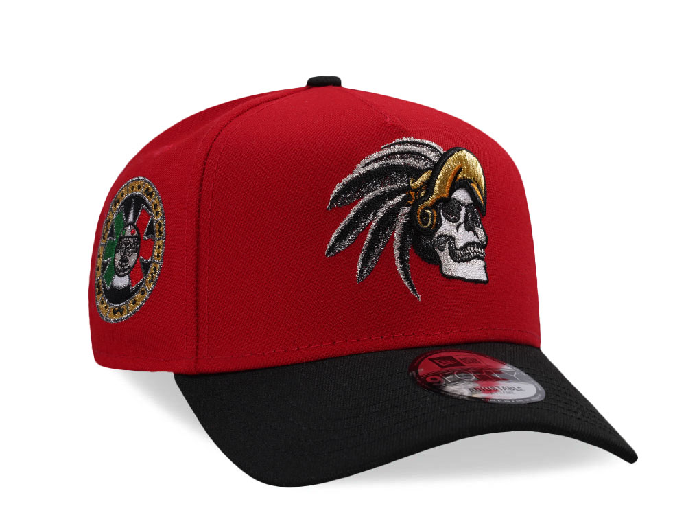 New Era None Scarlet Two Tone Edition 9Forty A Frame Snapback Cap
