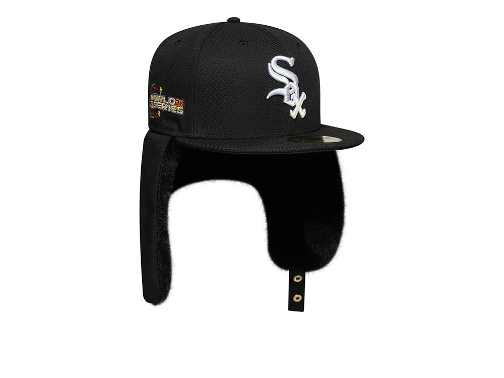 New Era Chicago White Sox World Series 2005 Black Prime Edition 59Fifty Dogear Fitted Cap