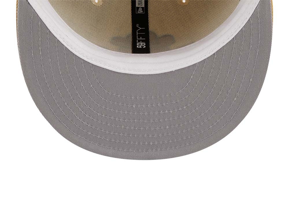 New Era Texas Rangers Stitch Arlington Stadium Gold Edition 59Fifty Fitted Cap