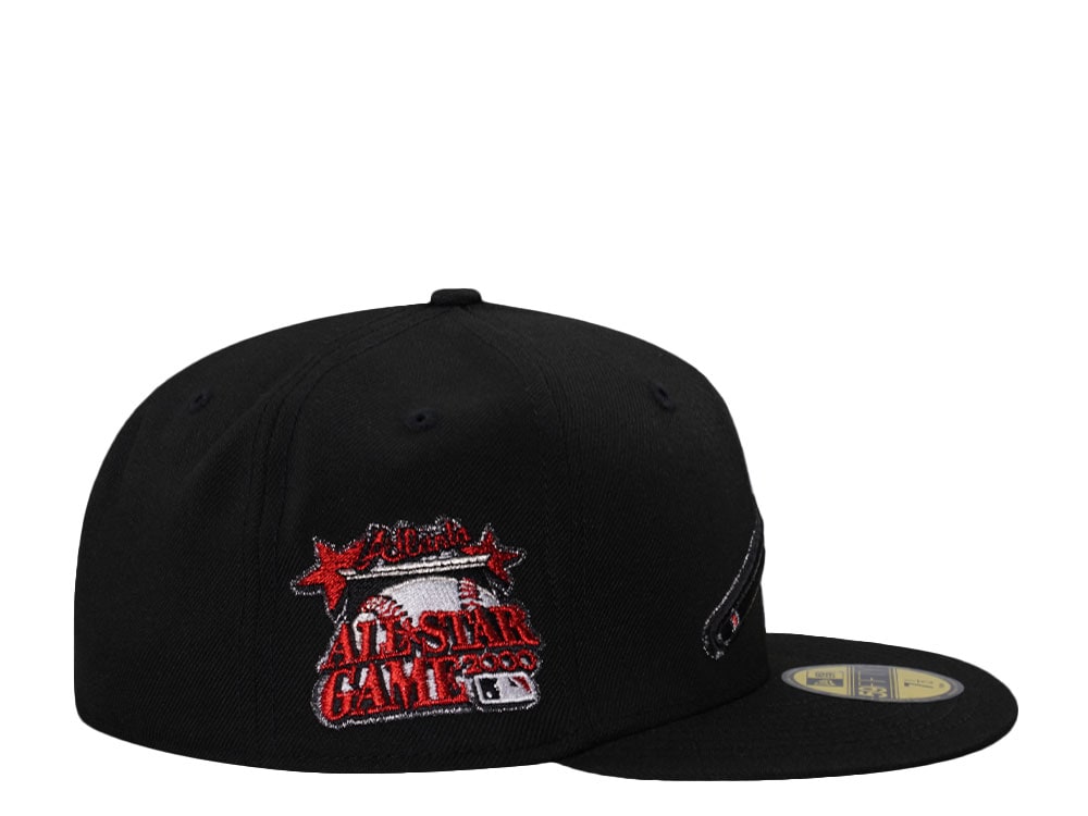 New Era Atlanta Braves Titanium Red Metallic Edition 59Fifty Fitted Cap