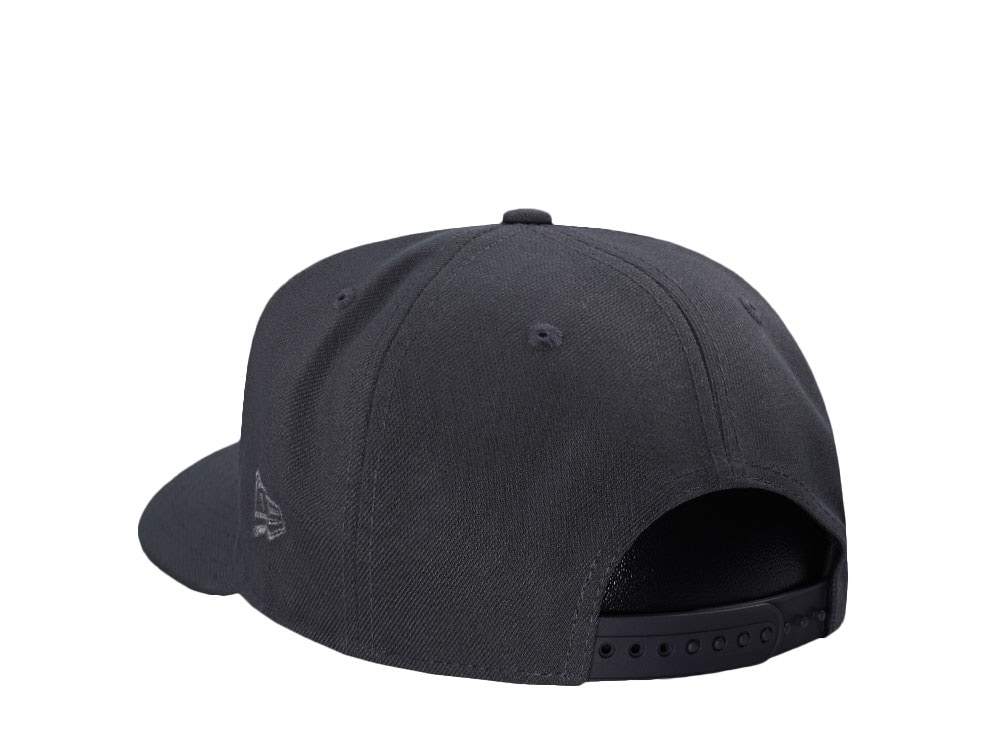 New Era New York Mets City Connect Dark Graphite Prime Edition 9Fifty A Frame Snapback Cap