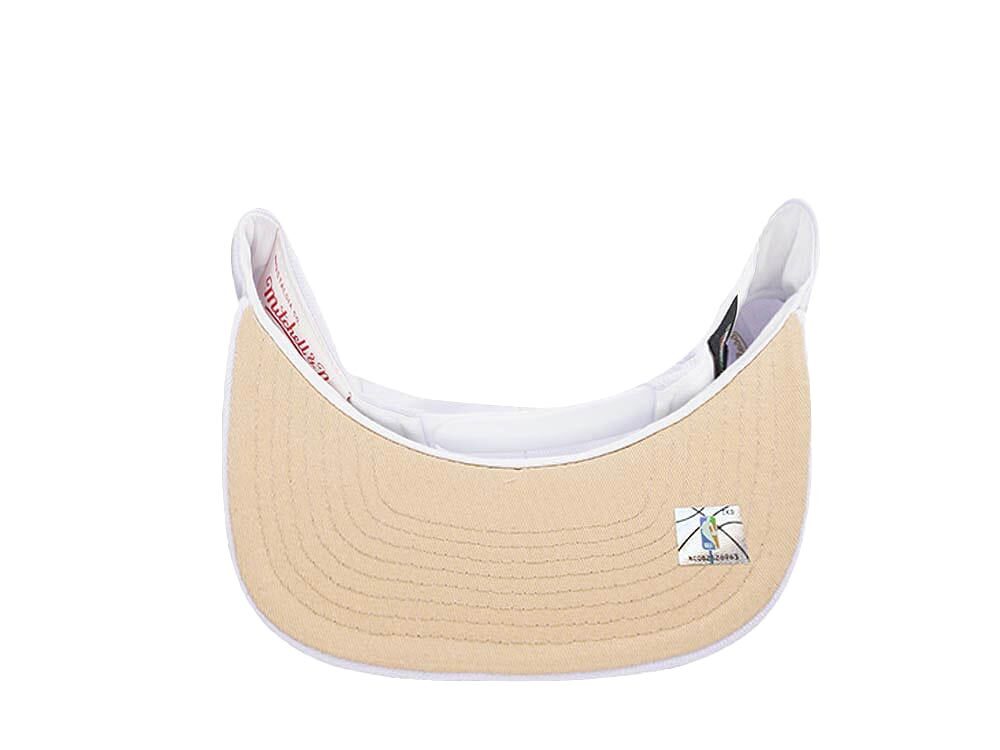 Mitchell & Ness Seattle Supersonics 25th Anniversary Winter White Hardwood Classic Snapback Cap