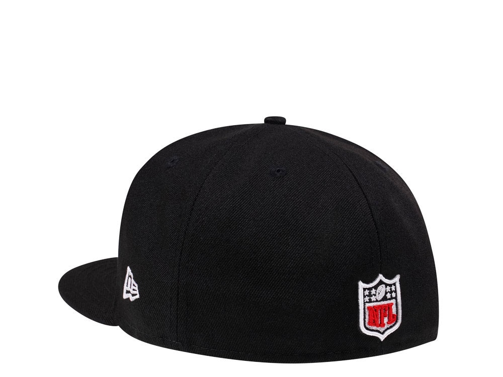 New Era New Orleans Saints Alternate Black Crimson Collection 59Fifty Fitted Cap