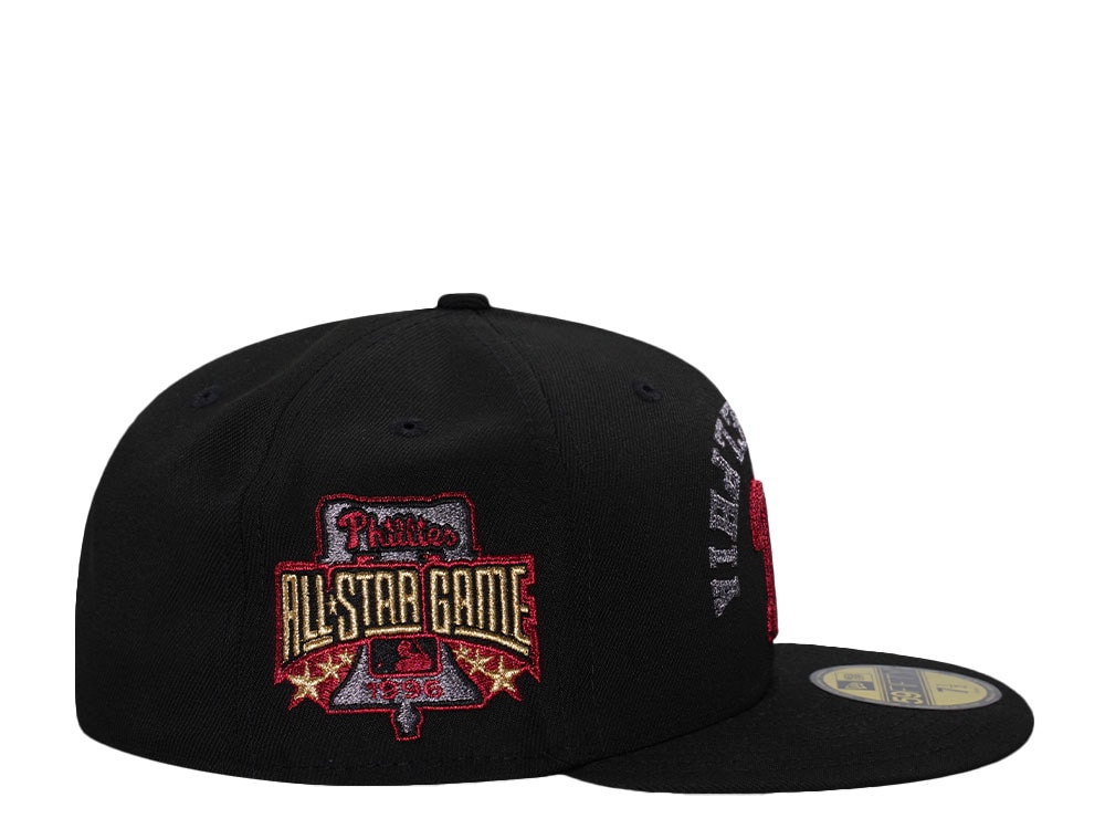 New Era Philadelphia Phillies All Star Game 1996 Chain Stitch Metallic Prime Edition59Fifty Fitted Cap