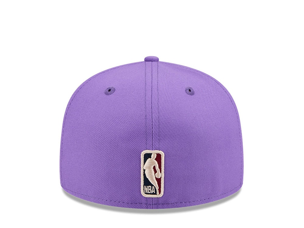 New Era Toronto Raptors HWC Inaugural Season Purple 59Fifty Fitted Cap