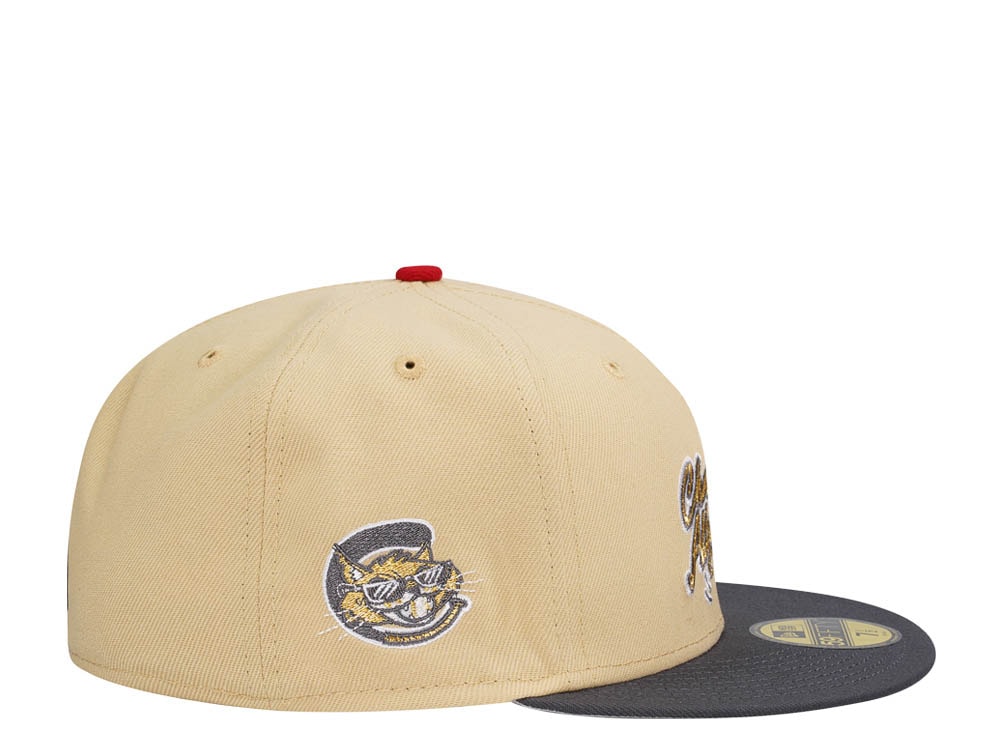 New Era Charleston Alley Cats Vegas Gold Prime Two Tone Edition 59Fifty Fitted Cap