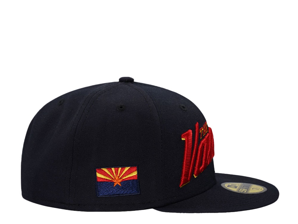 New Era Pheonix Suns Valley Script Navy Classic Edition 59Fifty Fitted Cap