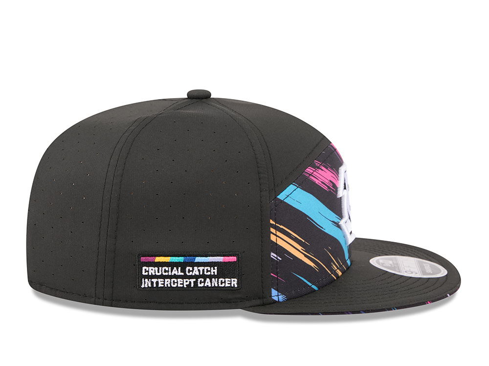 New Era Cincinnati Bengals Crucial Catch 2026 Black Edition 9Fifty Split Panel Snapback Cap