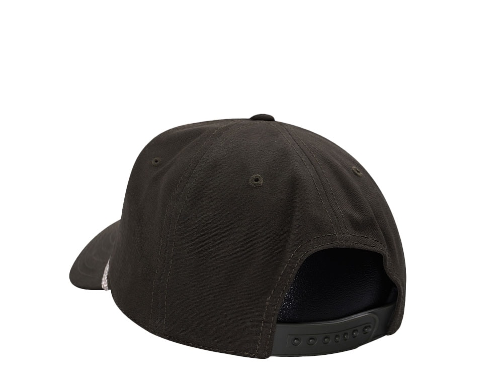 American Needle Miller High Life Canvas Cappy Army Green Edition Snapback Cap