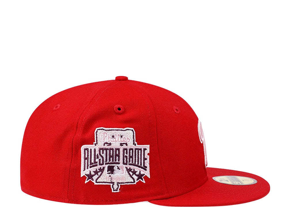 New Era Philadelphia Phillies All Star Game 1996 Shiny Pink Edition 59Fifty Fitted Cap