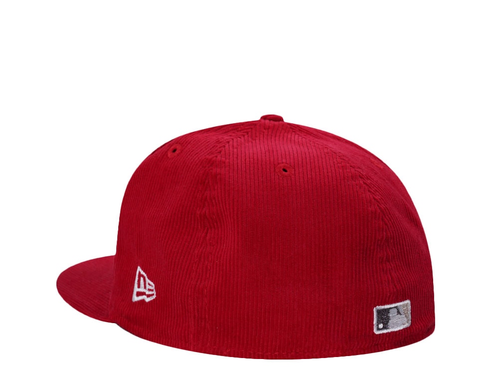 New Era Houston Astros Spacecity Red Corduroy Prime Edition 59Fifty Fitted Cap
