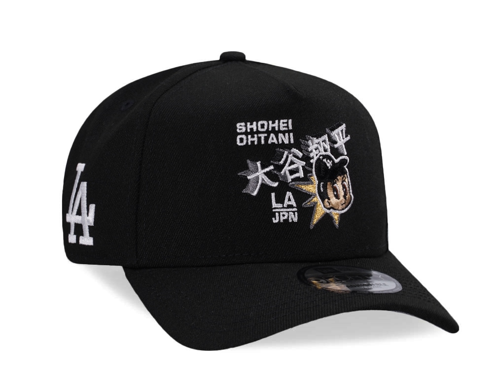 New Era Los Angeles Dodgers Ohtani Black Prime Edition 9Forty A Frame Snapback Cap