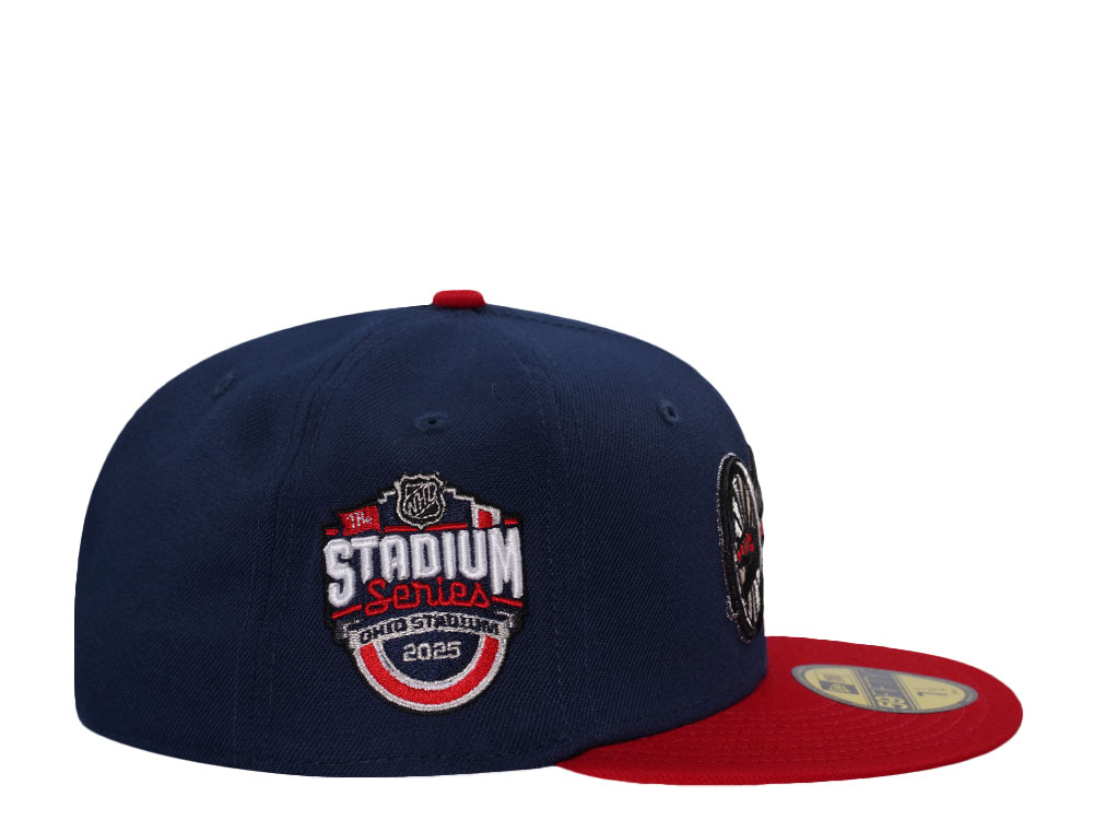 New Era Columbus Blue Jackets Stadium Series 2025 Two Tone Edition 59Fifty Fitted Cap